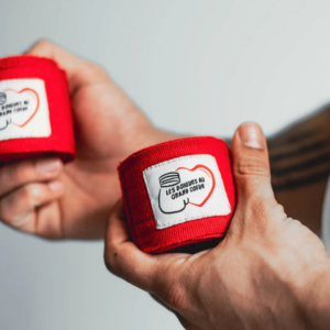 Bandes de boxe association :"Boxeurs au grand coeur"