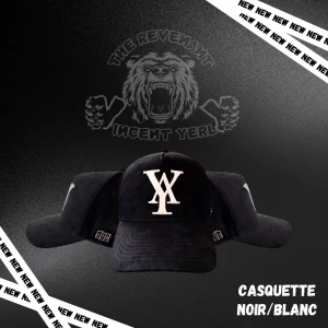 Casquette VY (Vincent Yerly) noir/blanc